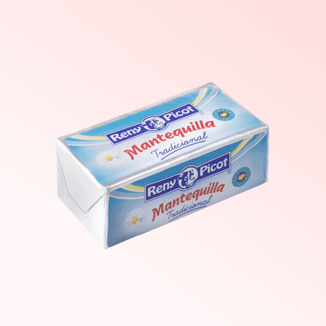 Unt tradițional bloc Reny Picot 1kg – unt premium pentru patiserie