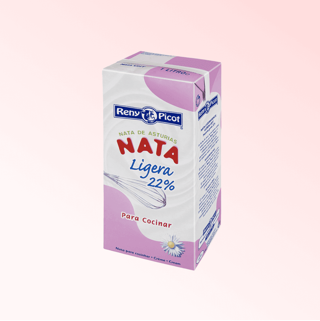 Smântână de gătit UHT Reny Picot 22% 1L – light cream profesională